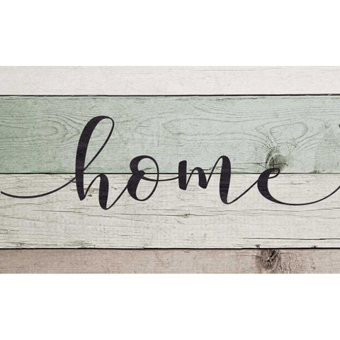 Home Gold Ornate Wood Framed Art Print with Double Matting by Moulton, Jo