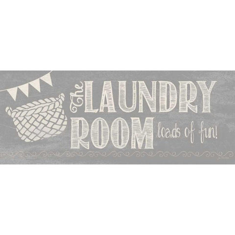 Laundry Room II Gold Ornate Wood Framed Art Print with Double Matting by Moulton, Jo