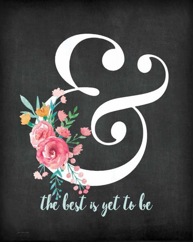 To Be Black Ornate Wood Framed Art Print with Double Matting by Moulton, Jo