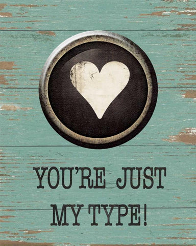 Type Key Name Black Ornate Wood Framed Art Print with Double Matting by Moulton, Jo