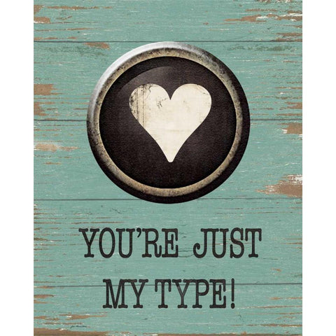 Type Key Name Black Modern Wood Framed Art Print by Moulton, Jo