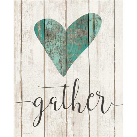 Gather Black Modern Wood Framed Art Print by Moulton, Jo