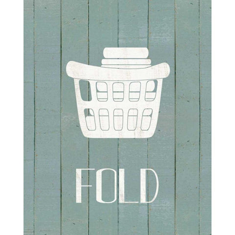 Wash House Fold White Modern Wood Framed Art Print by Moulton, Jo