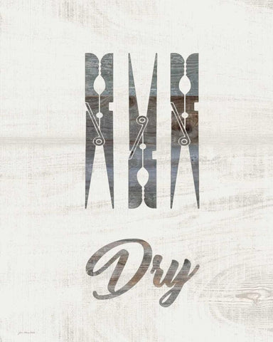 Barnwood Dry White Modern Wood Framed Art Print with Double Matting by Moulton, Jo