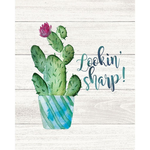 Lookin Sharp Black Modern Wood Framed Art Print with Double Matting by Moulton, Jo