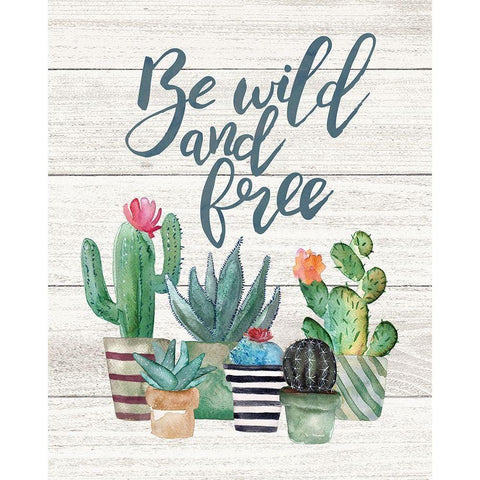 Be Wild and Free White Modern Wood Framed Art Print by Moulton, Jo