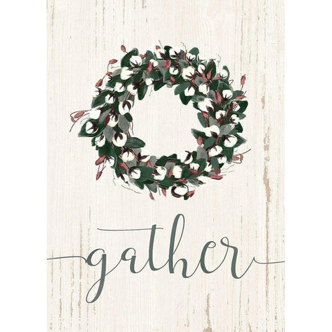 Gather Gold Ornate Wood Framed Art Print with Double Matting by Moulton, Jo