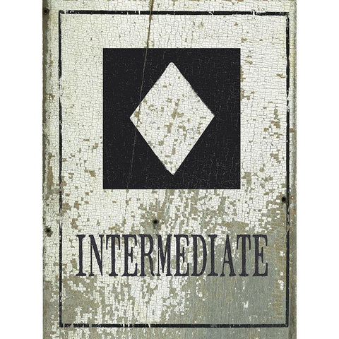 Intermediate White Modern Wood Framed Art Print by Moulton, Jo