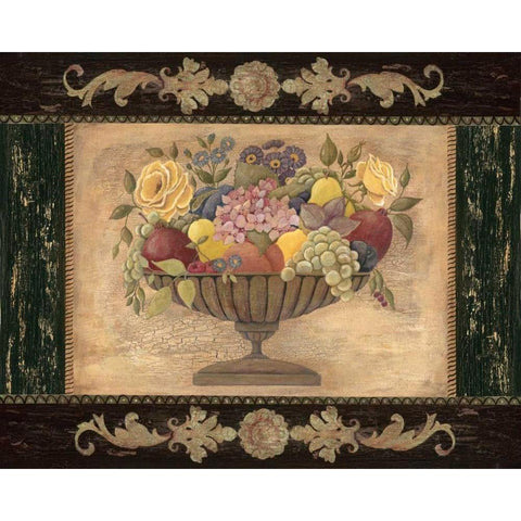 Harvest II White Modern Wood Framed Art Print by Moulton, Jo