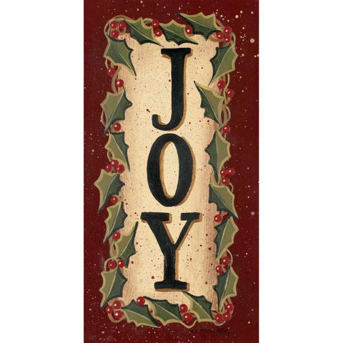 Joy White Modern Wood Framed Art Print by Moulton, Jo