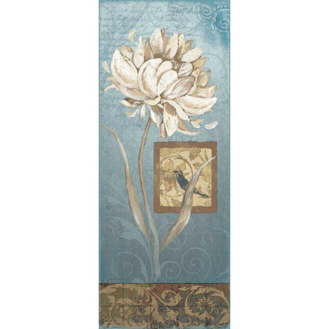 Seasons Song I Gold Ornate Wood Framed Art Print with Double Matting by Moulton, Jo