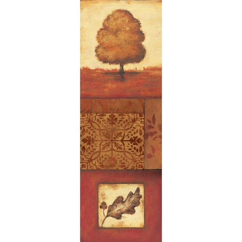 Autumn II Gold Ornate Wood Framed Art Print with Double Matting by Moulton, Jo