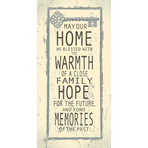 Warmth of Home Black Modern Wood Framed Art Print with Double Matting by Moulton, Jo