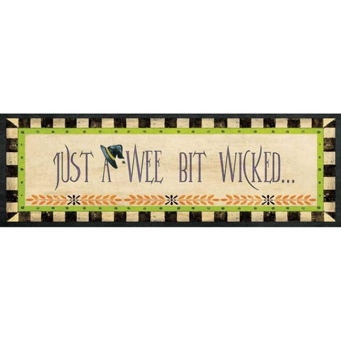 Wicked Gold Ornate Wood Framed Art Print with Double Matting by Moulton, Jo