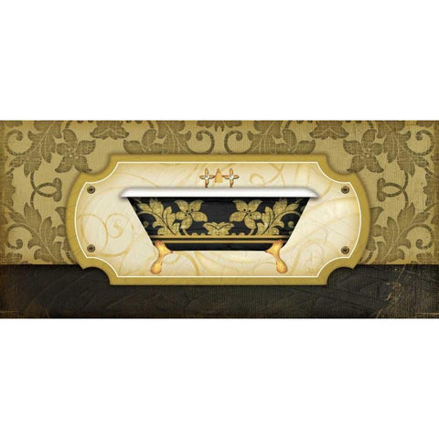 Relax in Style Gold Ornate Wood Framed Art Print with Double Matting by Pugh, Jennifer