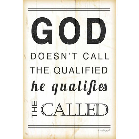 The Called Gold Ornate Wood Framed Art Print with Double Matting by Pugh, Jennifer