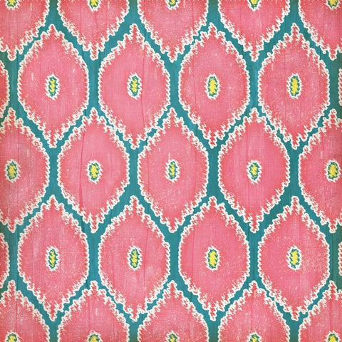 Spring iKat III White Modern Wood Framed Art Print by Pugh, Jennifer