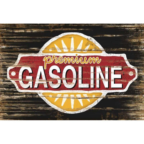 Gasoline Gold Ornate Wood Framed Art Print with Double Matting by Pugh, Jennifer