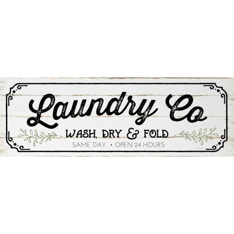 Laundry Co Black Modern Wood Framed Art Print by Pugh, Jennifer