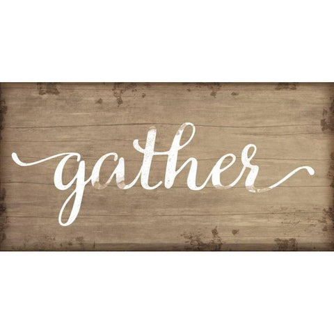 Gather Gold Ornate Wood Framed Art Print with Double Matting by Pugh, Jennifer