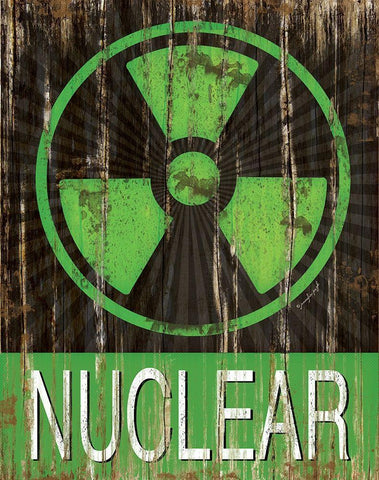 Nuclear White Modern Wood Framed Art Print with Double Matting by Pugh, Jennifer