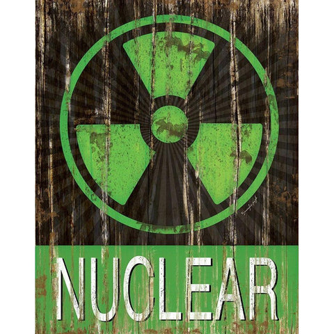Nuclear Gold Ornate Wood Framed Art Print with Double Matting by Pugh, Jennifer