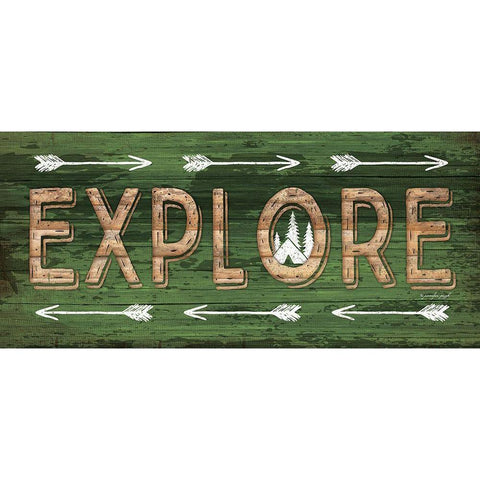 Explore White Modern Wood Framed Art Print by Pugh, Jennifer