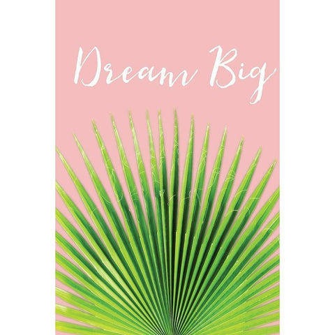 Dream Big Gold Ornate Wood Framed Art Print with Double Matting by Pugh, Jennifer