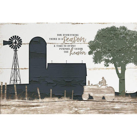 Homestead II White Modern Wood Framed Art Print by Pugh, Jennifer