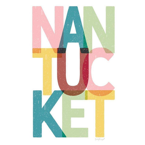 Nantucket White Modern Wood Framed Art Print by Pugh, Jennifer