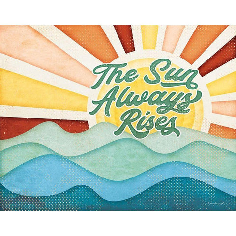 The Sun Also Rises Gold Ornate Wood Framed Art Print with Double Matting by Pugh, Jennifer