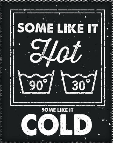 Some Like It Hot Black Ornate Wood Framed Art Print with Double Matting by Pugh, Jennifer