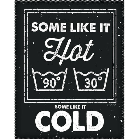 Some Like It Hot Gold Ornate Wood Framed Art Print with Double Matting by Pugh, Jennifer