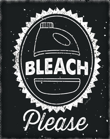 Bleach Please White Modern Wood Framed Art Print with Double Matting by Pugh, Jennifer