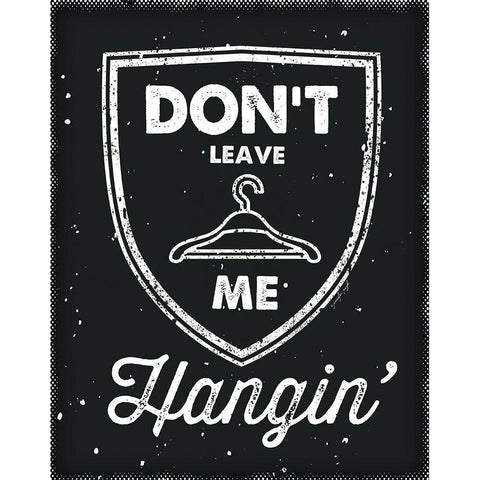 Dont Leave Me Hangin Gold Ornate Wood Framed Art Print with Double Matting by Pugh, Jennifer