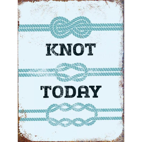 Knot Today Black Modern Wood Framed Art Print by Brando, JJ