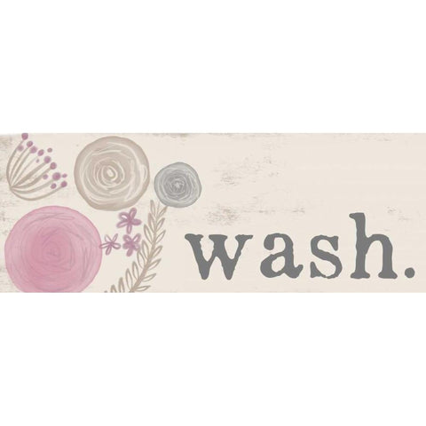 Wash Black Modern Wood Framed Art Print by Doucette, Katie