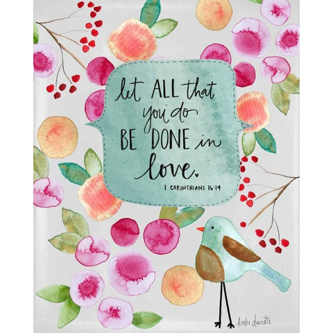 Bluebird White Modern Wood Framed Art Print by Doucette, Katie