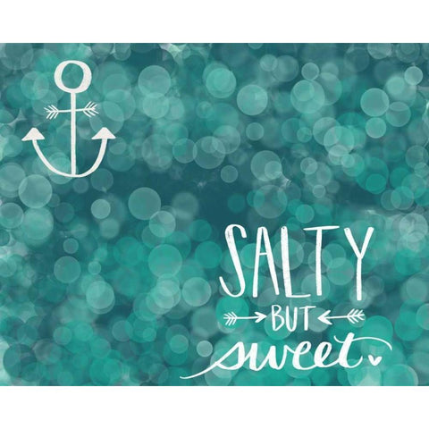 Salty and Sweet White Modern Wood Framed Art Print by Doucette, Katie