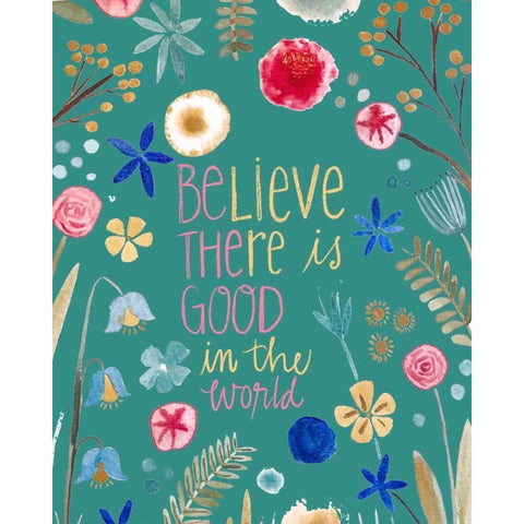 Be the Good Gold Ornate Wood Framed Art Print with Double Matting by Doucette, Katie