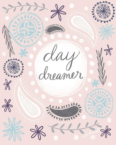 Day Dreamer Black Ornate Wood Framed Art Print with Double Matting by Doucette, Katie