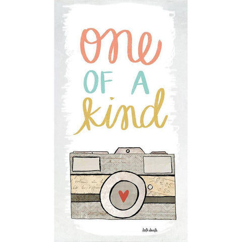 One of a Kind White Modern Wood Framed Art Print by Doucette, Katie