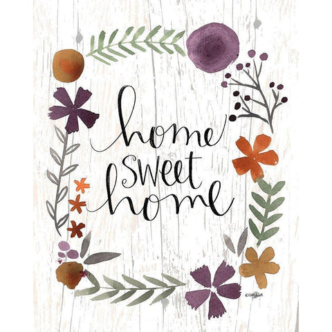 Sweet Home Gold Ornate Wood Framed Art Print with Double Matting by Doucette, Katie