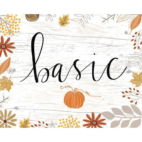 Basic Black Modern Wood Framed Art Print with Double Matting by Doucette, Katie