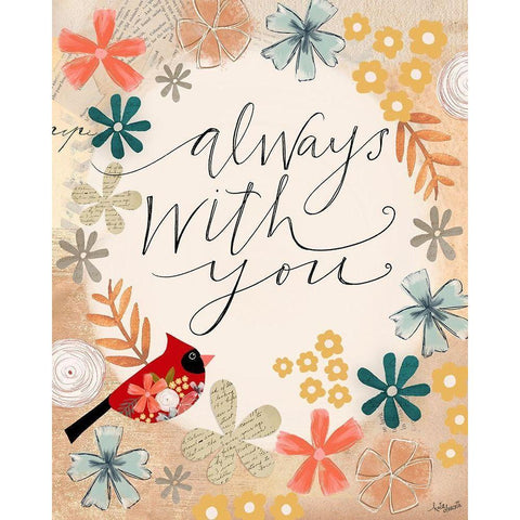 Always with You Gold Ornate Wood Framed Art Print with Double Matting by Doucette, Katie