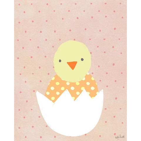 Chick White Modern Wood Framed Art Print by Doucette, Katie