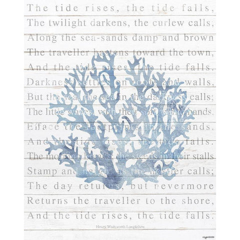 Tide Rises Black Modern Wood Framed Art Print with Double Matting by Brown, Kyra