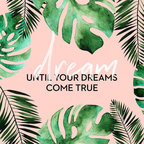 Dreams White Modern Wood Framed Art Print with Double Matting by Brown, Kyra