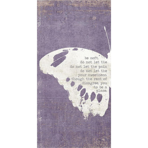 Left Butterfly Gold Ornate Wood Framed Art Print with Double Matting by Brown, Kyra