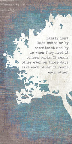 Left Tree Black Ornate Wood Framed Art Print with Double Matting by Brown, Kyra